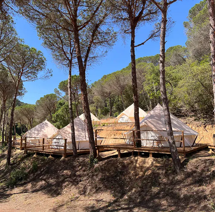 tiendas de Lux-Tend en Camping Turismar
